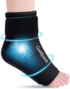 Akle Buz Paketi Swelling, Reusable Foot Buz Paketi, Plantar Fasciitis Relief için Sıcak ve Soğuk Terapi Kombinasyon Kolları, Achilles Tendonitis, Splaw, Heel Pain, Sprateed