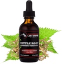 Lost Empire Herbs Nettle Root Extract Spagyric Tincture (2 fl oz) - Erkekler için Supplement'ten Vahşi Hasat, Urinary Function, BPH, Saç Kaybı - 3. Parti Lab Test Edildi