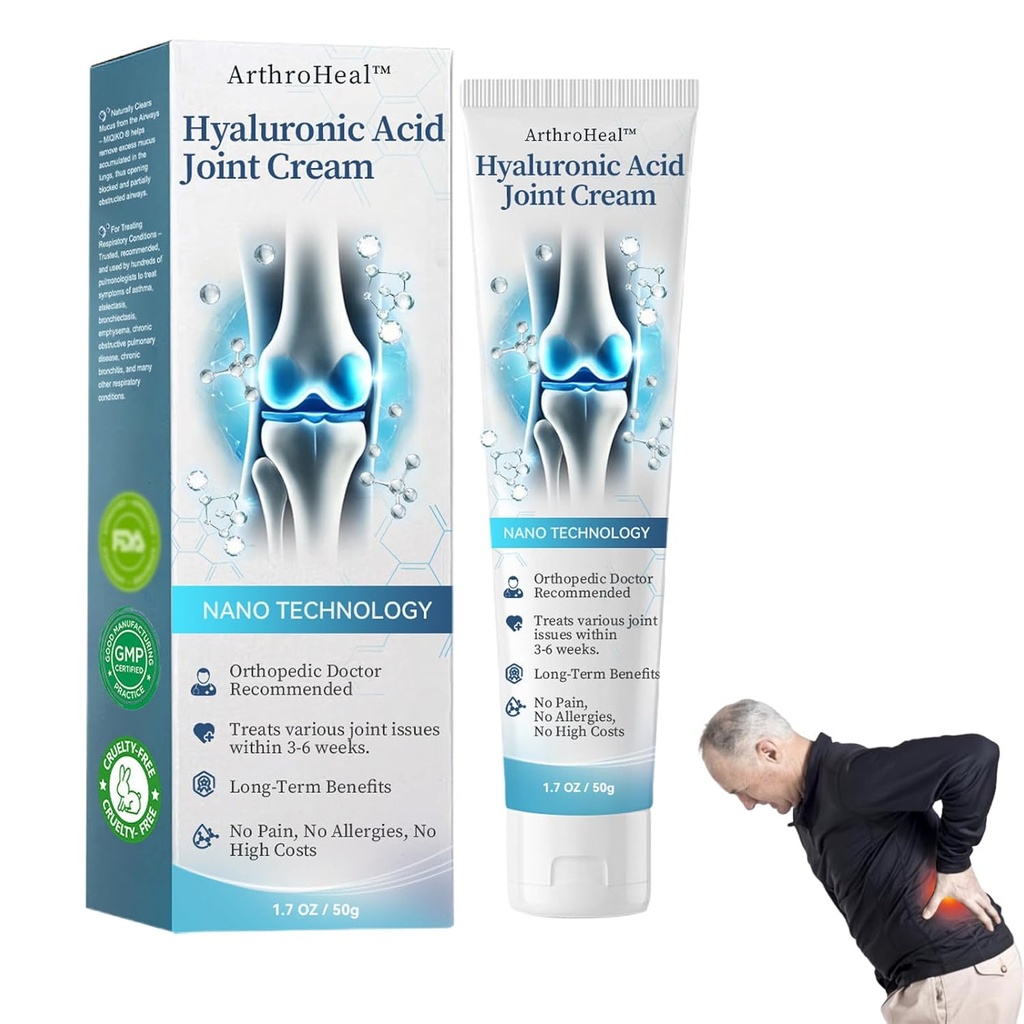 Arthroheal Hyaluronic Acid Joint R-depair Cream, Arthroheal Joint Cream, Ανακουφίζει γρήγορα την κοινή δυσφορία, Ανακουφίζει γρήγορα την κοινή δυσφορία, κατάλληλη για κοινές δραστηριότητες σε όλο το σώμα (1)