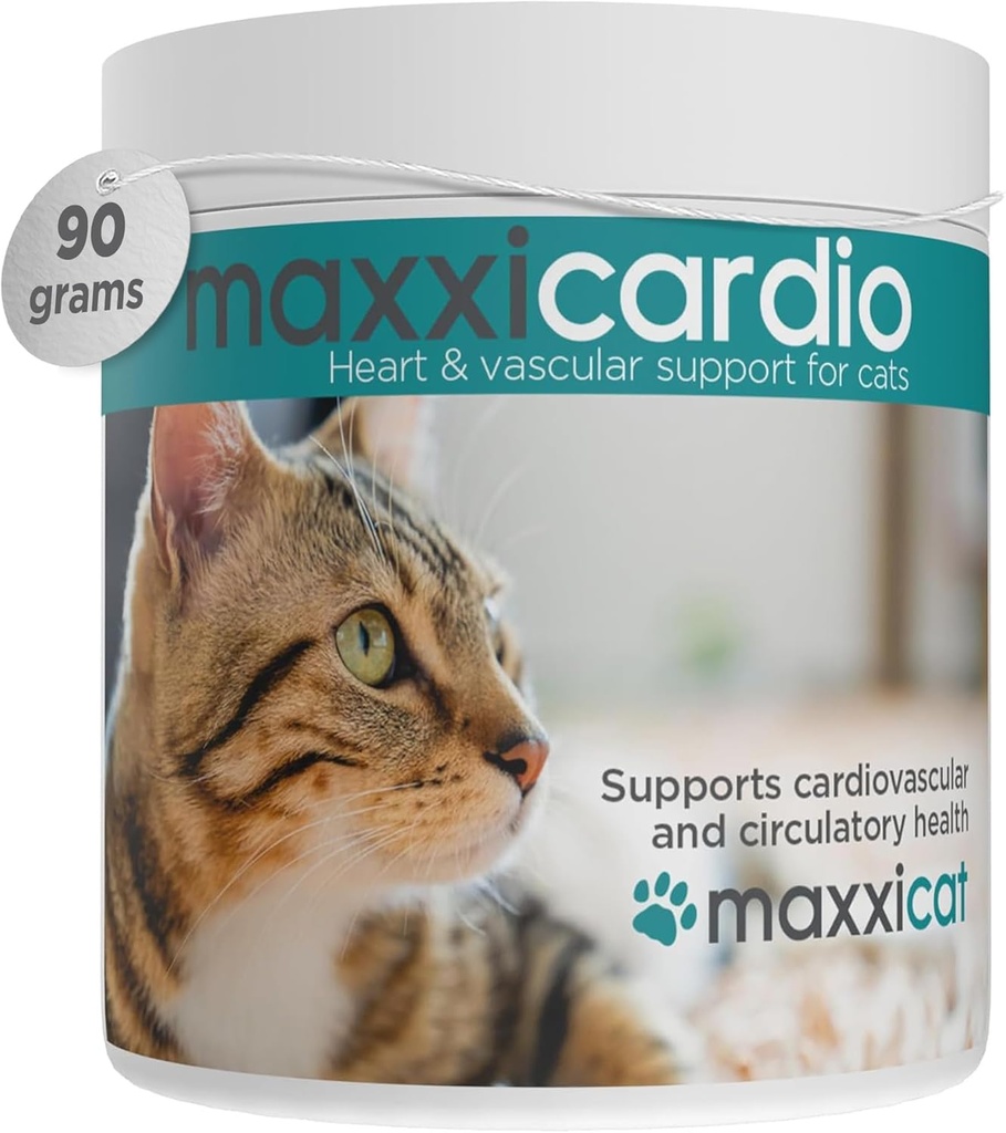 maxxipaws maxxicardio Heart & Cardiovascular Toz Supplement for Cats, 3.2oz