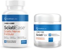 SciatiEase Sciatic Nerve Support Supplement Sciati Ease and SciatiFlex Sche with Alfa Palm and maximum Strength Scia Cream with Hemp and Arnica Extract