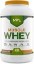 MFL Kas Whey Protein l 28g Protein l 8g BCAAs l Keto Friendly l Low Carbs l 2 lbs (Chocolate Lava)