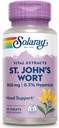 SOLARAY St John's Wort 900 mg, Once Daily Mood Support Supplement, Standardized to 0.3% Hypericin for Brain Health Support and a Balanced Mood, 60-Day Money Back Guarantee | 30 Servings | 30 Tablets