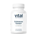 Vital Nutrients Echinacea Extract 1000 mg | Vegan Echinacea Immune Support Supplement | Gluten, Süt, Soy Free | Non-GMO | 60 Capsules