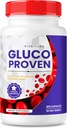 Laboratuvarları - Gluco Proven Capsules - Gelişmiş Formula Supplement Pills, Maksimum Güç Desteği, Tüm Doğal Plus Organik GMO (60 Capsules)
