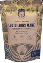 Hamilton'ın Lucid Lion's Mane | Organik Mushroom Ekstra Saç Bakımı için Toz, Nerve Büyüme Faktörü, Focus, Memory ve Concentration | High Potency | Beta Glucans | GF, Non-GMO, Vegan (100g)