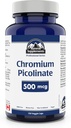 Συμπληρώματα κορυφής, Chromium Picolinate 500 McG, 150 Veggie Caps, Επαγγελματική σειρά
