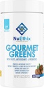 NuEthix Formulations Gur Yeşiller Meyve ve Sebze Superfoods ve Probiyotikleri ile Toz Diyeti Ekler, Espresso, 27 Hizmetler