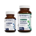 Metagenics Essential Wellness Duo: D3 10.000 + K - Immune Support, Bone Health & Heart Health - 60 Softgels & PhytoMulti Without Iron - Daily Multivitamin for General Health & Aging - 60 Tabletler
