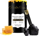 Shilajit Honey Sticks, 30 Sticks - Pure Himalaya Giyim, Organik Honey & Saffron for Energy Boost, Immune Support & Vitality, SHILAJIT Honey Sticks for Men & Women