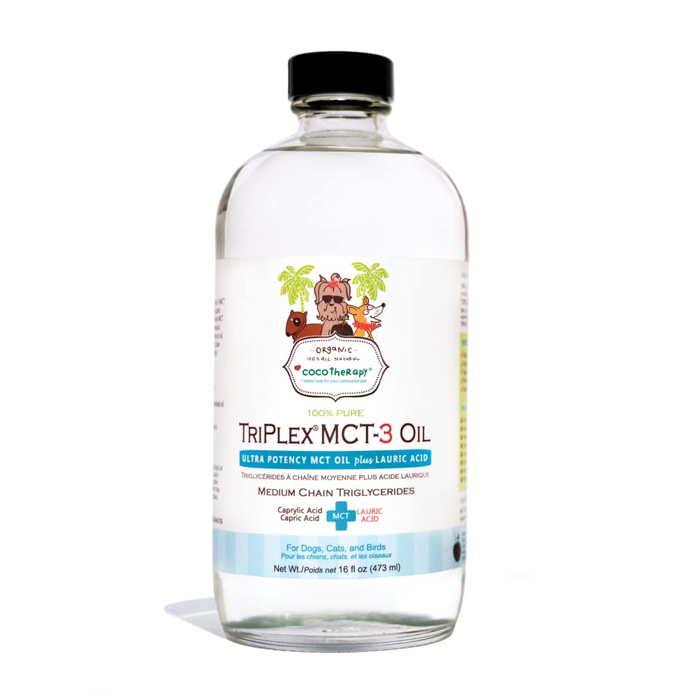 CocoTherapy Triplex MCT-3 Oil, Non-GMO,% 100 Pure ve Natural, 16 oz.