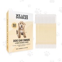 We Love Doodles Long Cotton Dog Ear Swabs | Double Sided Qtips for Dogs | Büyük Ahşap Temiz Balls Tool | Q Tips Swab to Flush Puppy Ears | Clean Wood Buds for Pet Ears | Wipes Çözüm Q-Tips
