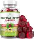 Vegan Saw Palmetto Kadınlar ve Erkekler için - Potent Saw Palmetto Ekstraksiyon, Erkekler için Prostate Supplements, Kadınlar Saç Büyümesi, Hormonal Denge Gummies, Pluten-Free Blocker, Gluten-Free Blocker, Gluten-Free Blocker,
