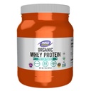 NOW Τρόφιμα Αθλητική Διατροφή, Πιστοποιημένη Βιολογική Πρωτεΐνη Ορού 19 g, Άγευστη Σκόνη, 1-Pound