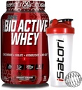 iSatori Bio-Active Whey Toz Çikolata Sensasyon (30 Hizmet) & iSatori Classic Blender Şişe (Red Top ile Açık Şişe)