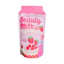 Beauty Milk Japon Collagen STRAWBERRY - 50.000 mg Hydrolyzed Collagen, 6.3 Ounce (Pack of 1)