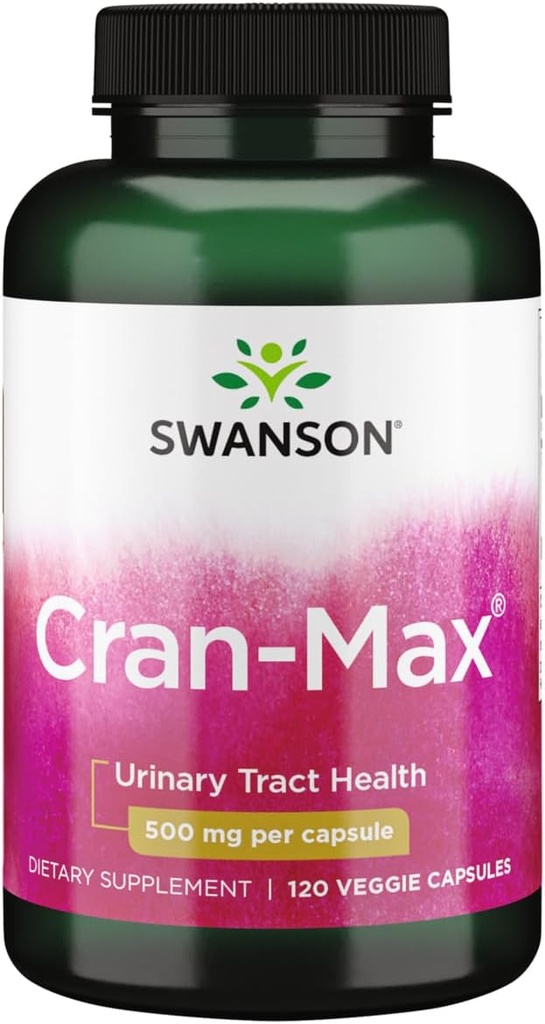Swanson Cran-Max 500 Milligram 120 Veg Capsules