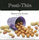 Proti-Thin Peanut Soy Snacks, 15g Protein, Low Calorie, Low Fat, Low Carb, No Gluten Materialss, Diyet Protein Puffs, KETO Friendly, Ideal Protein Uyumlu, 7 Kont Box Box