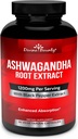 İlahi Bounty Organik Ashwagandha Capsules - Black Pepper ile Gelişen Aborpsiyon - Ashwaganda Supplement for Calmness & Mood Support - 90 Veggie Capsules - 1200 mg Ashwagandha Toz