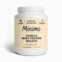 Whey Isolate Protein Toz, Vanilla, Sadece 3 Malzemeler, Whey proteini, No Tohum Yağları, No Eklenmedi, No Sucralose, 1.51 lbs