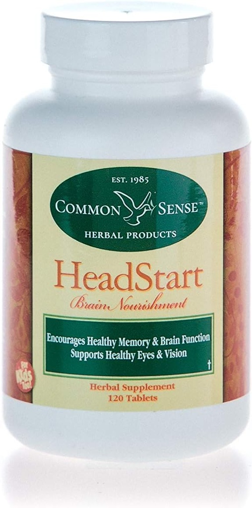 Common Sense Herbal Products HeadStart: Beyin Nourishment (120 Tablet)
