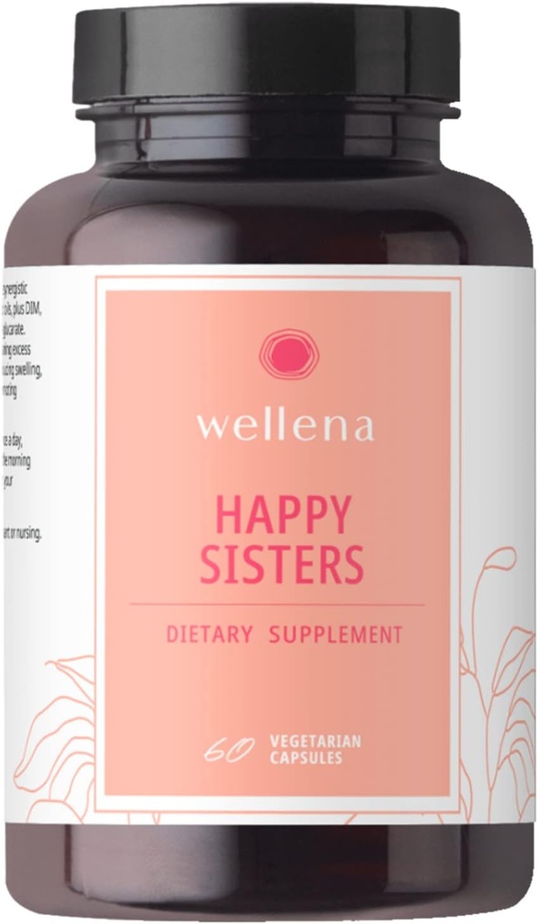 Wellena Supplement by Magdalena | Supports Estrogen Balance, Lymphatic System, & More! | 60 Vegetarian Capsules, 60-Day Supply