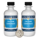 Kalsiyum Karbonat / 6 Ounces / 2 Şişe / 97+% Saf Gıda Not/Fine Toz /USA