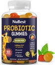 NuBest Daily Probiotic Gummies for Kids & Teens with 5 Billion CFUs 