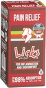 Licks Pill Free Dog Pain Relief - Inflammation Supplement - Pain Relief Supplement for Dogs - Dog Health Materials - Gel Packets - 30 Use