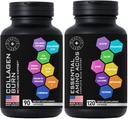 Thermogenic Multi Collagen Burn and Essential Amino Acids Complex - Fitness and Weight Loss Bundle