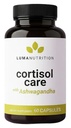 Luma Beslenme Cortisolksiyonu ve Yöneticisi - Ashwagandha + L-Theanine - Cortisol Supplements for Women and Men - Stress Relief, Restful Sleep, Detox, Lower and Control - 60 Capsules