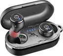 TOZO T10 Ασύρματα ακουστικά Bluetooth 5.3 Ακουστικά, Εφαρμογή Προσαρμογή EQ, Εργονομικός Σχεδιασμός, 55H Playtime, Ασύρματη Θήκη Φόρτισης, IPX8 Αδιάβροχος Ήχος σε ακουστικά, 2025 Νέα Έκδοση