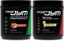 JYM Supplement Science PRE JYM 30 Hizmet - Strawberry Kiwi & - BCAA'nın, Glutamine, Kretine HCL, Beta-Alanine ve More Rainbow Sherbert Flavor, 30 Hizmet, 21.2 oz.