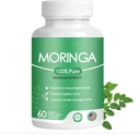 Organik Moringa Capsules - 800 mg Pure Moringa Toz - Enerji için Nutrient-Dense Superfood - Moringa Capsules - 60 Capsules