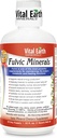 Vital Earth Minerals Fulvic Minerals Liquid - Fulvic Acid Supplement with 70+ Trace Minerals, Electrolytes for Energy & Vitality, 32 Oz + 1 Oz Cup