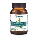 Himalaya Organic Ashwagandha, 90 Day Supply, φυτικό συμπλήρωμα για την ανακούφιση του στρες, την ενεργειακή υποστήριξη, περιστασιακή αϋπνία, USDA Certified Organic, μη-GMO, Vegan, Gluten Free, 670 mg, 90 Caplets