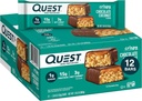 Quest Beslenme Crispy Chocolate Coconut Hero protein Bar, 15g protein, 1g Sugar, 3g Net Carbs, Gluten Free Protein Snack, Keto Friendly, 12 Count
