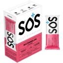 SOS Hydration Electrolyte Powder Packets, Watermelon Flavor, 8 Stick Packs – Χαμηλή Καλορί, ταχεία ενυδάτωση, Κατασκευασμένη στις ΗΠΑ, Κέτο & Vegan Φιλικό