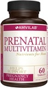 Prenatal Multivitamin - Hamile Sağlığı Destekleyin - Immune System & Fetal Development - Anne ve Bebek için Temel Nutrients - Güvenli Formula - Diyet Supplement - 60 Tabletler
