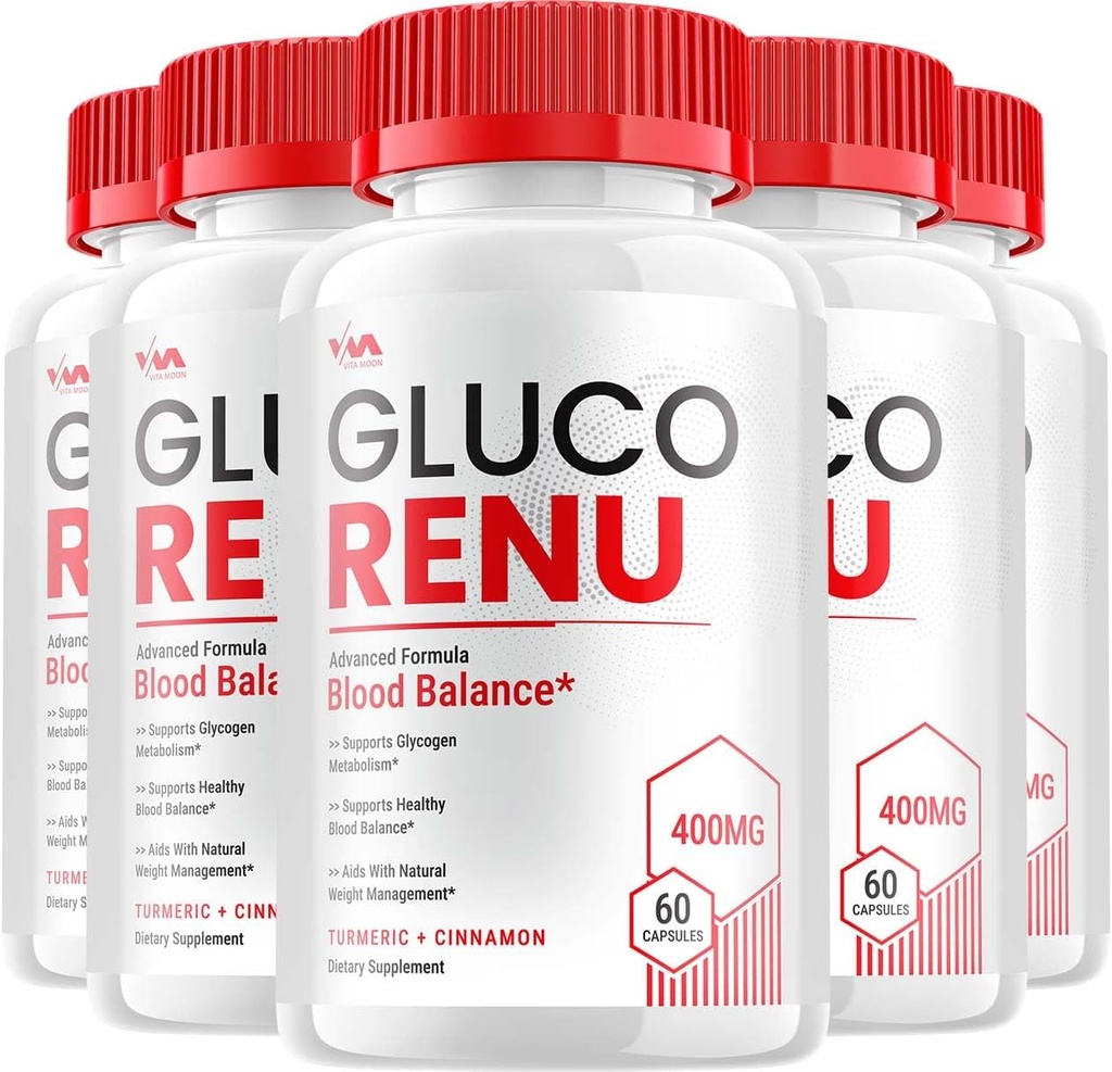 (5 συσκευασία) Gluco Renu συμπλήρωμα, GlucoRenu κάψουλα - Σύνθετη Formula Gluco Renu, GlucoRenu μέγιστη αντοχή Κριτικές, 300 κάψουλες