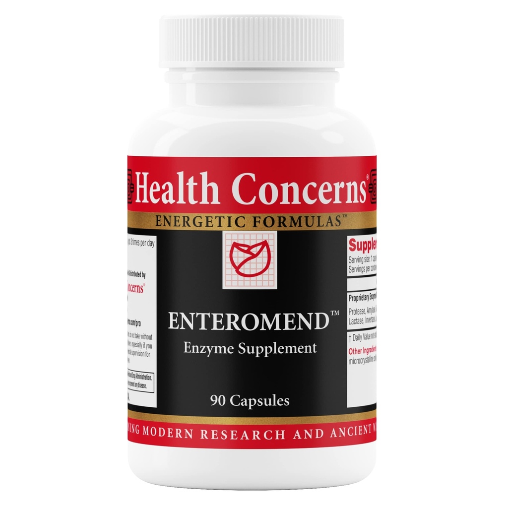 Sağlık Endişeleri Giromend – Gut Health, Bloating & Food Hassasiyet Yardımı – Intestinal & Digestive Support – Protease, Amylase, Lactase & Peptidase – 90 Capsules
