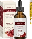Urolithin A Liquid Drops 2000 mg, Urolithin A Supplement with Pomegranate Extract, Vita-Age Complex, Supports Health Aging & Hücre Onarımı, 60 ml