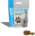 Yeşil Gruff Soothe Dog Skin and Coat Supplement Supplement - Köpekler için sağlıklı bir Önlem, Dog Itching Skin Relief - Organic Dog Antivirüs Chews with Omega 3 - Made in USA - 24 Chews