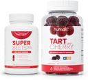 Ανθρώπινο SuperBeets Κάψουλες ρίζας τεύτλων και ταρτάρ Cherry Gummies