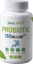 Organik Probiyotik ve prebiyotikler,150 Milyar CFU 34 Strains, Digestive Enzymes, Erkekler ve Kadınlar için 60 Vegan Capsules, Gut Health & Digestive Support, Non-GMO, Gluten Free