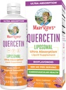 MaryRuth Organics Quercetin | Sugar Free | Sıvı Quercetin 500 mg Immune Support for Yetişkinler | Inflammation Supplement | Immune Defense | Hücre Sağlığı | Vegan | Gluten Ücretsiz | 15.22 Fl Oz