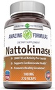 Amazing Formulas Nattokinase Dietary Supplement 100 mg Veggie Capses Supplement 