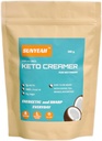 SUNYEAH MCT σκόνη- MCT Oil σκόνη, KETO κρέμα καφέ, καθαρό C8 C10, χωρίς ζάχαρη, Από καρύδα, 300 g, Εξαιρετική σε καφέ, τσάι, νερό, shakes, smoothies, Unflavoured, No-GMO