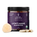 TRIBE ORGANICS Lion's Mane Supplement 1000 mg Mushroom Extract Toz - Immune System Alert & Brain Nootropic for Focus and Memory | mental Clarity | Natural Energy and Immunity - 120 Vegan Capsules