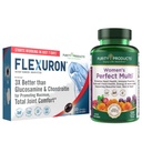 Yüksek kaliteli Grafik - Kadınlar Mükemmel Multi + Flexuron Ortak Formula Kadın Multivitamin (Depres Urinary Tract Health, Immune, Bone + More) - Flexuron (Krill Oil, Hyaluronic Acid + Daha Fazla)